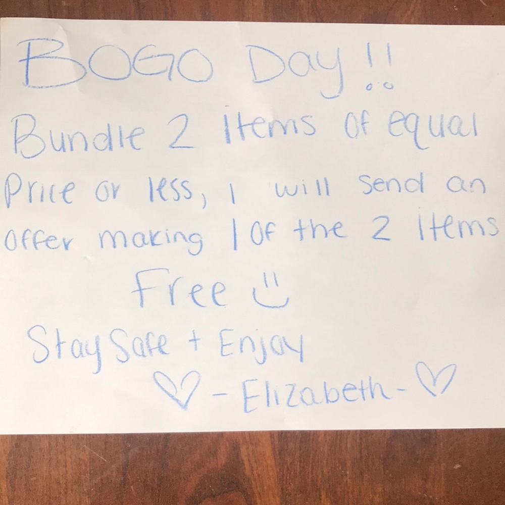 Bogo sale ✨